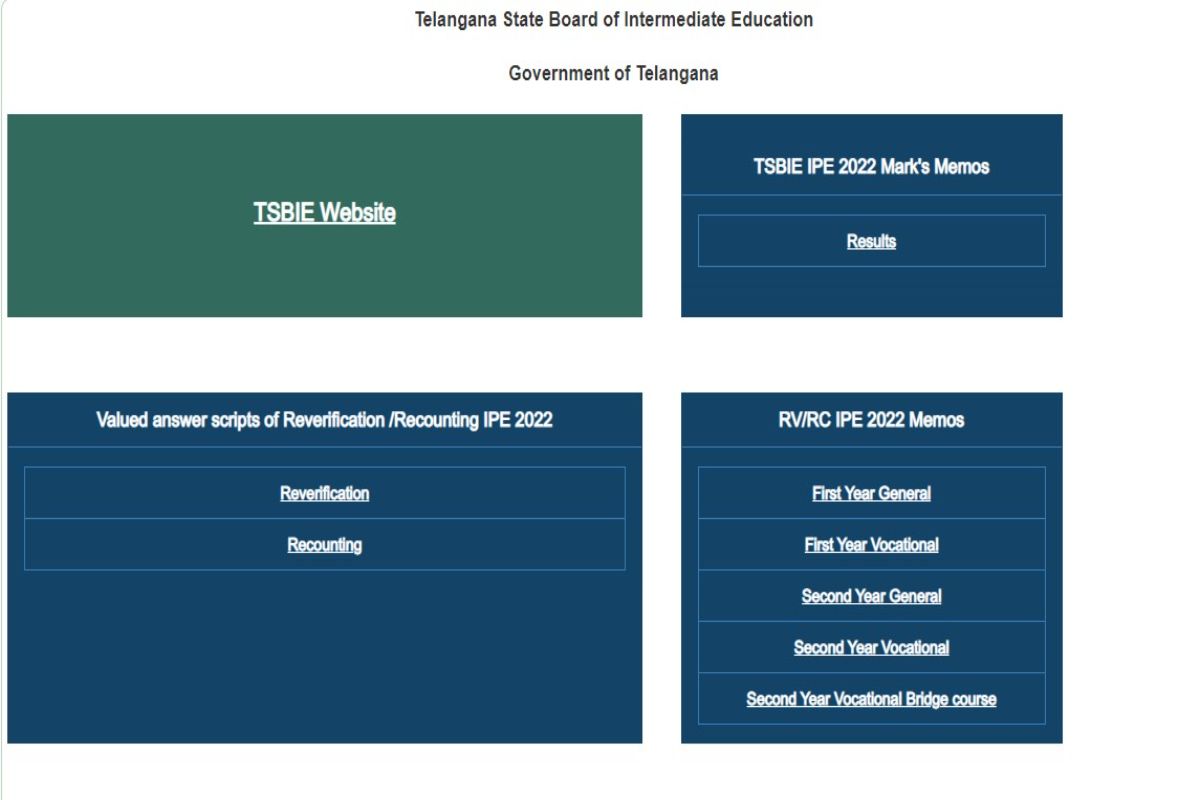 TS Inter Supplementary Results 2022 TSBIE Inter Supply Result Expected
