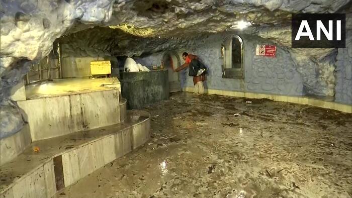 Water entered in temple