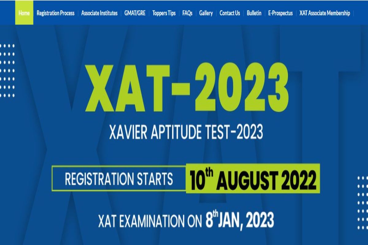 XLRI XAT 2023 Registration Begins Today at xatonline.in| Steps to Fill Application Form Here