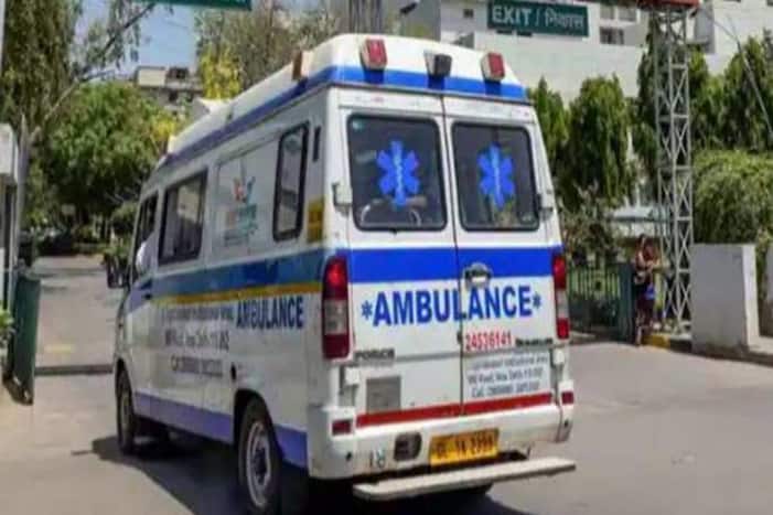 The man said the ambulance charged about Rs 900 when he brought his mother to the hospital.