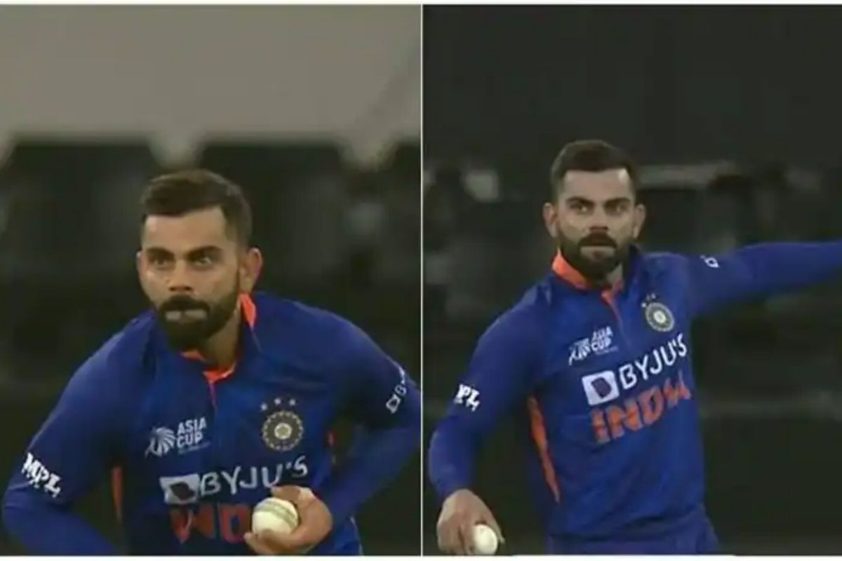 Virat Kohli Bowls During Ind-HK Asia Cup 2022 Match | Watch VIRAL Video