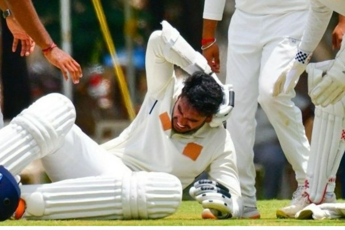 Duleep Trophy Venkatesh Iyer Fine After Being Hit On The Neck On a Wild Throw