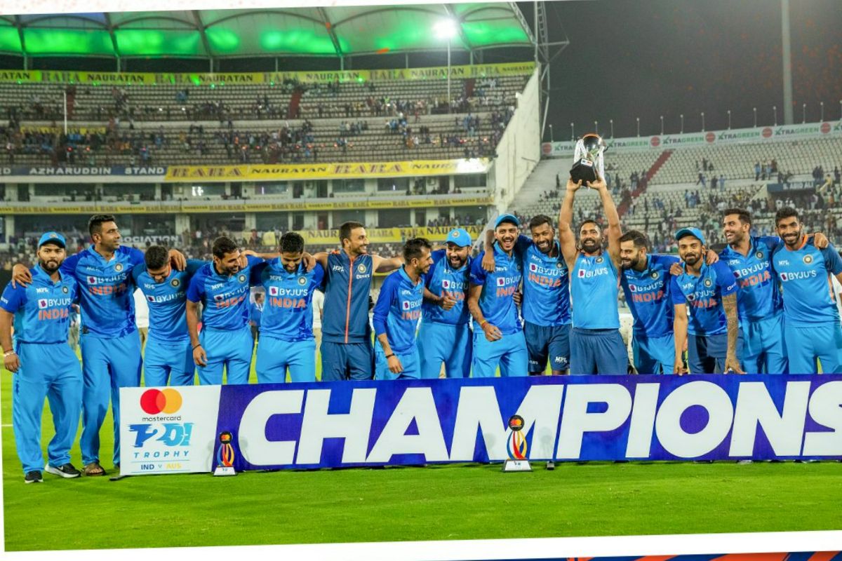 IND vs AUS T20I Series India Consolidate Their T20I Team Ranking At The