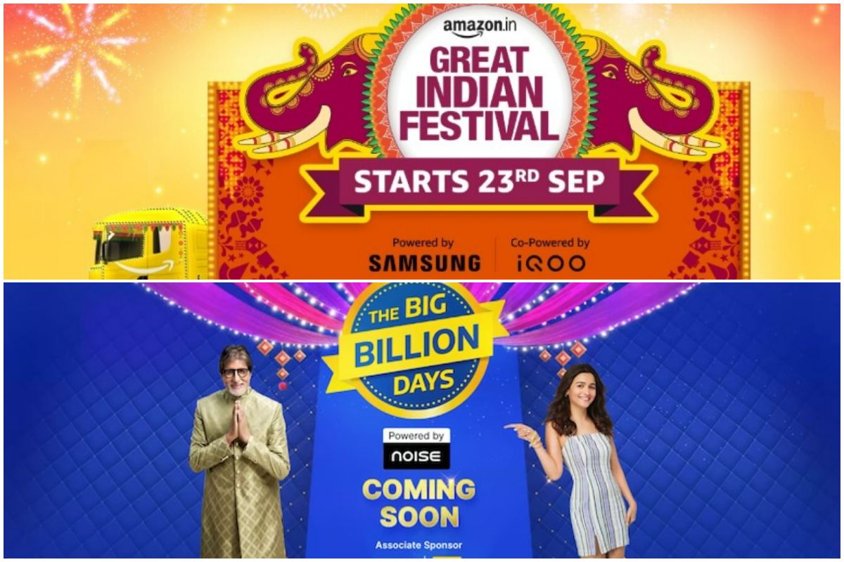 Amazon Great Indian Festival Flipkart Big Billion Days Sales To Begin 