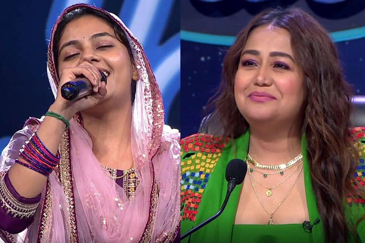 X Vedios Neha Kakkar - Indian Idol 13 Neha Kakkar Awestruck by Roopam Bharnariyas Rendition of Ram  Chahe Leela Fans Say Dil Khush Kar Diya