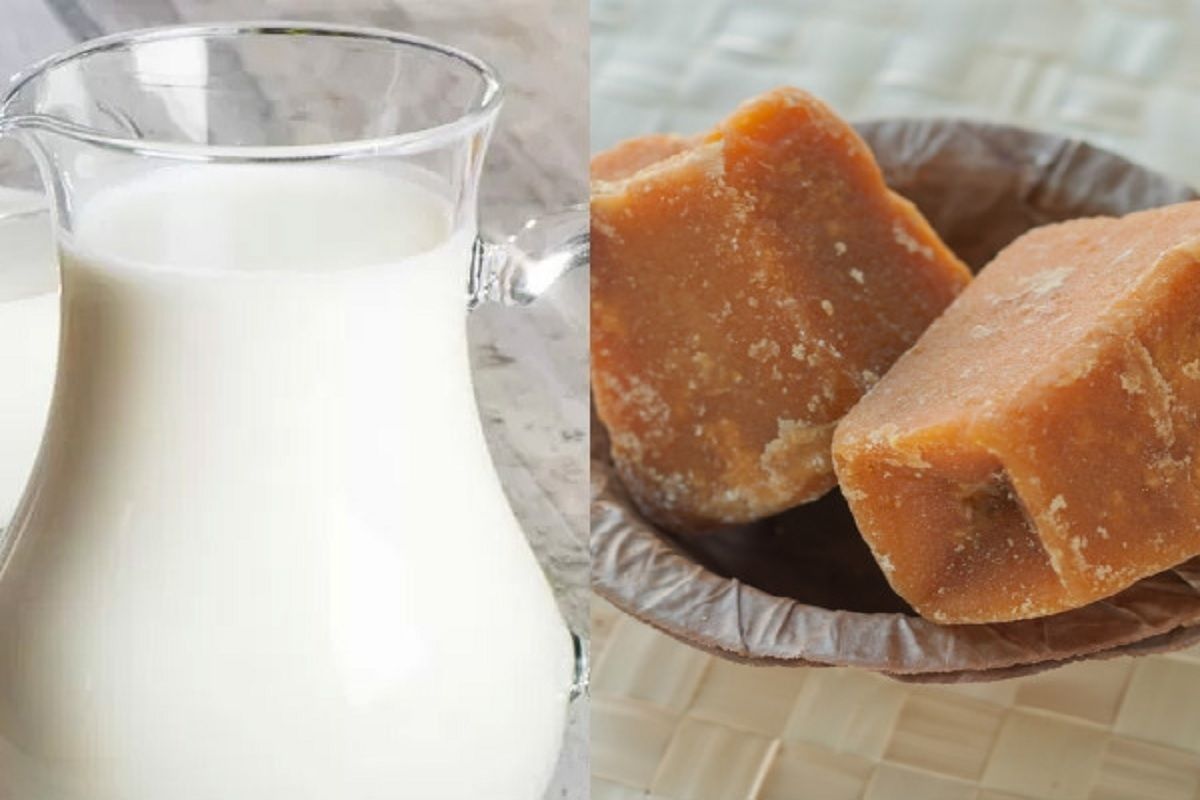 Jaggery Milk Benefits सर्दी के मौसम में पिएं गुड़ वाला दूध, फायदों का