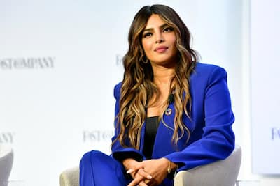 Priyanka Chopra Jonas Exudes Boss Lady Vibes in Blue Pantsuit Worth Rs 71K  Approx - Yay or Nay