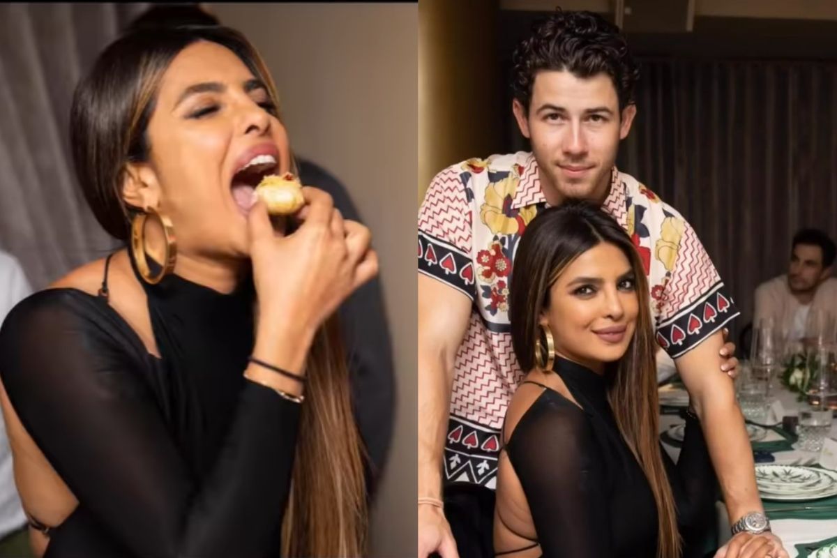 Priyanka Chopra Ka Xx Video - Priyanka Chopra Hogs on Golgappas Poses With Nick Jonas And Friends at Her  New York Restaurant - Watch Video