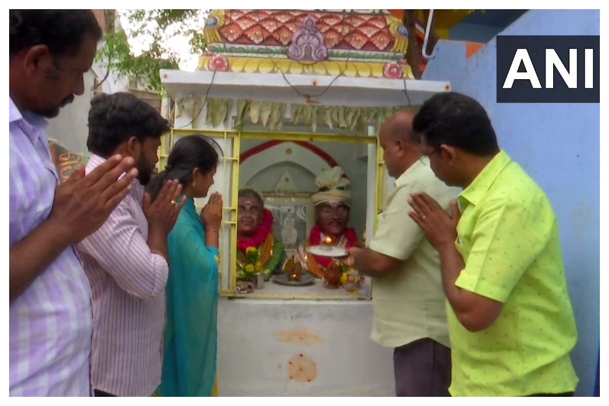 Madurai, Temple, Mother, Father, Tamil Nadu, parents