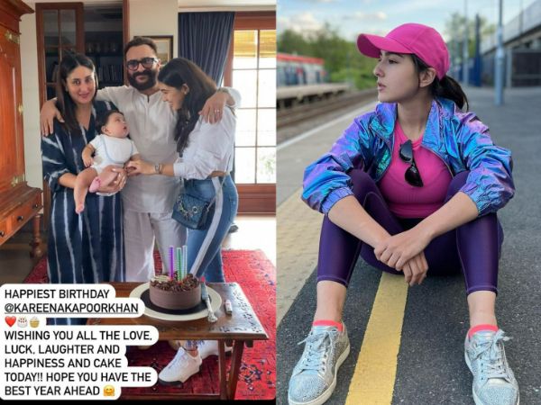 Kareena Kapoor Khan Gets The Sweetest Birthday Wish From Sara Ali Khan ...