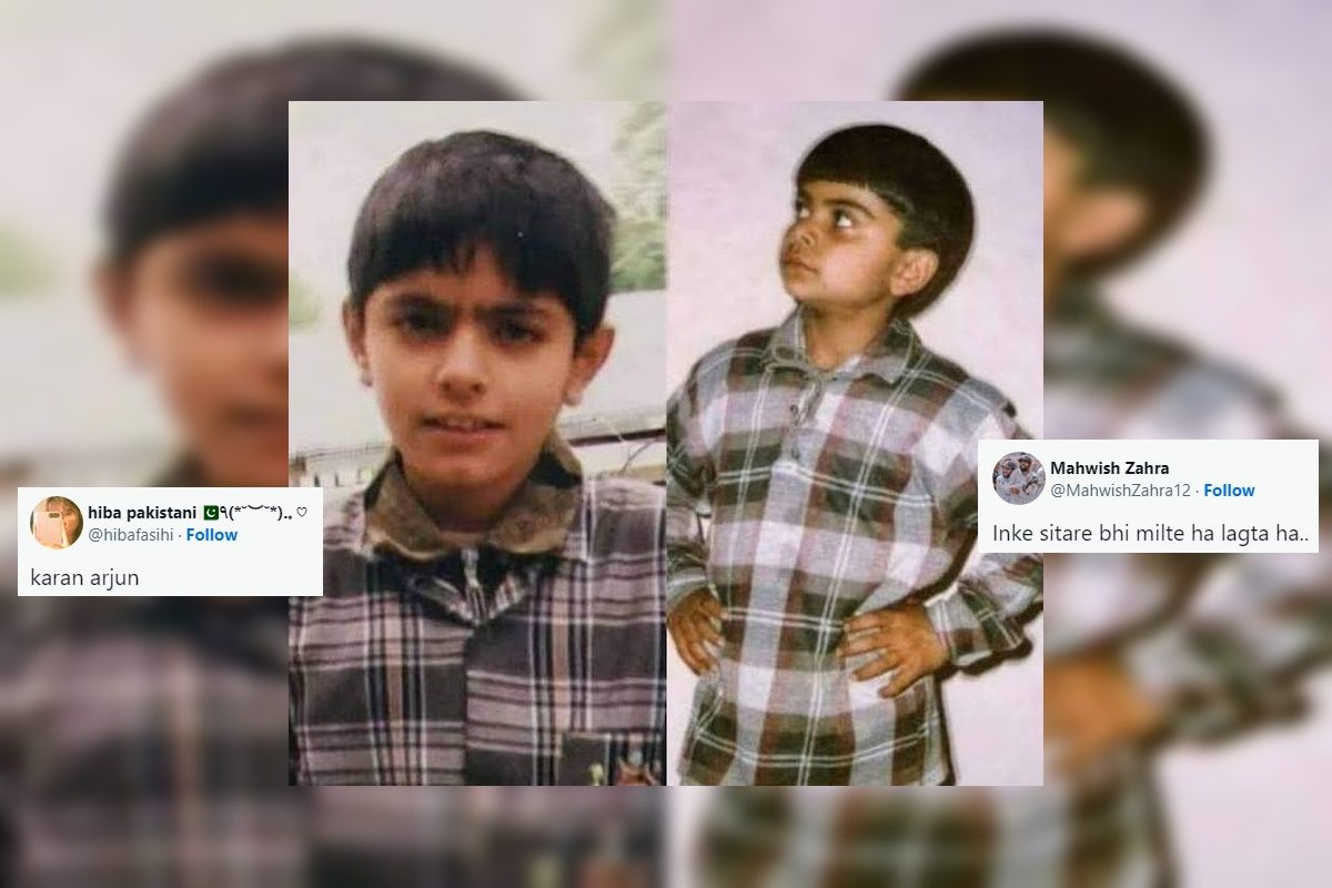 Virat Kohli, Babar Azam Same Person? Ind-Pak Stars Wearing Same Shirts During Childhood Gets Twitter BUZZING | VIRAL PICS