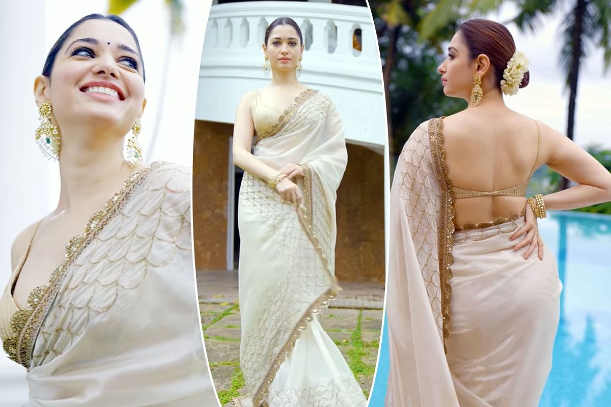 Tips to Look Gracious in Backless Saree Blouse - Select with
