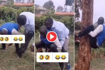 Viral Video: Man Pulls Hilarious Prank On Friend That Will Leave You Rolling On The Floor. Watch Viral Video: Man Pulls Hilarious Prank On Friend That Will Leave You Rolling On The Floor. Watch