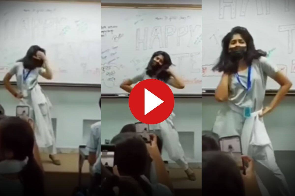 Viral Video: Girl Dances to Chikni Chameli in Classroom With Thumkas,  Students Go Crazy | Watch