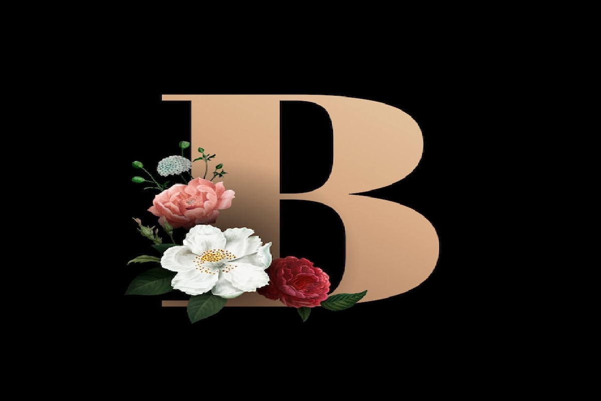 Letter B Wallpaper | An alphabetic character from rendered w… | Flickr