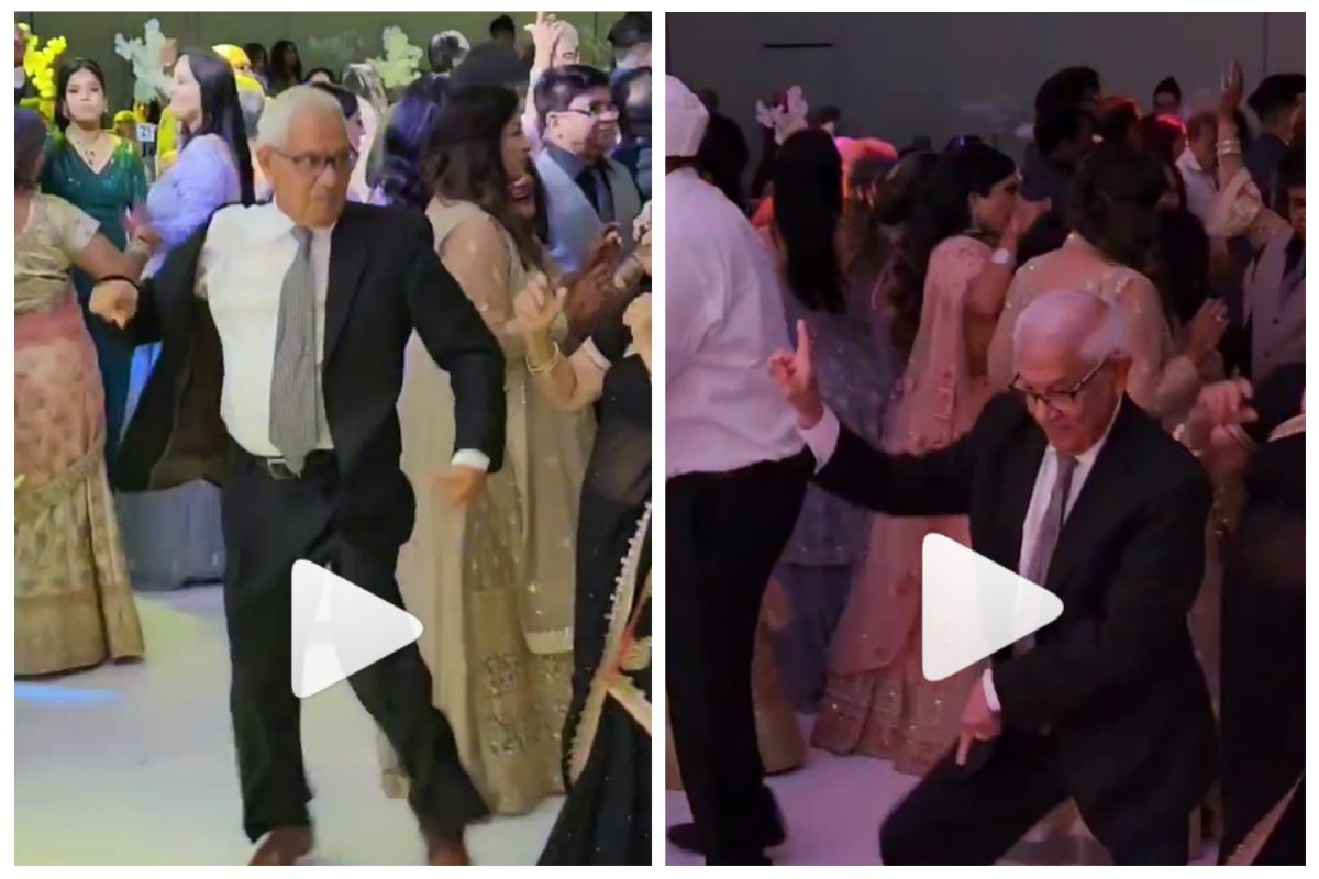 Viral Video: Desi Dadaji Steals The Show As He Dances To ‘Abhi to Party Shuru’, Impresses With His Energy | Watch