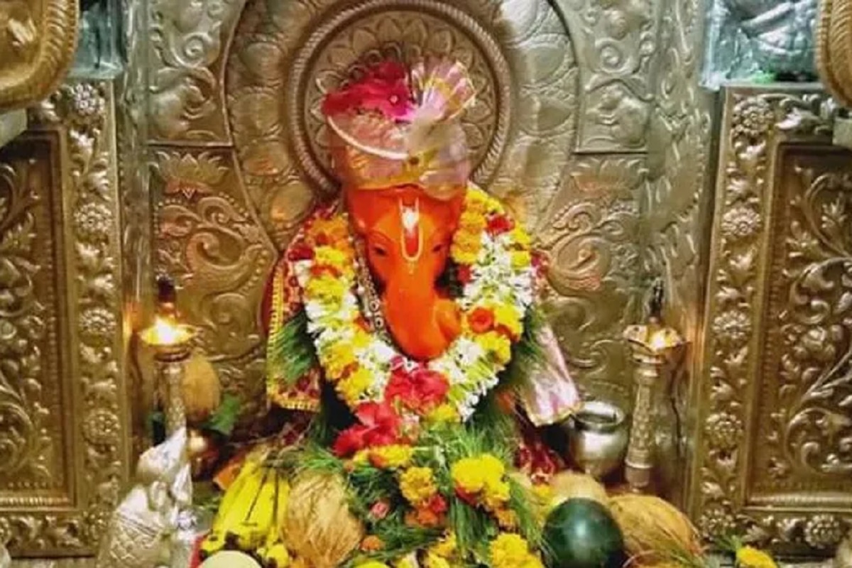 Nashik Navshya Ganpati नवसाला पावतो नाशिकचा नवश्या गणपती 300 वर्षांचा आहे इतिहास 8506