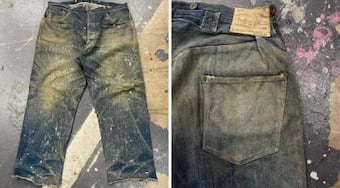 This Old Pair Of Levi's Sold At Auction For $76,000 NowThis |  