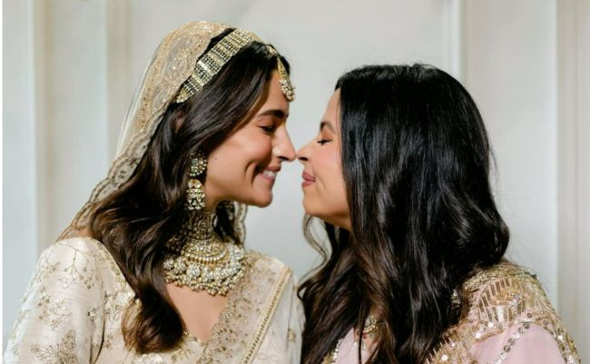 Alia Bhatt and Shaheen Bhatt