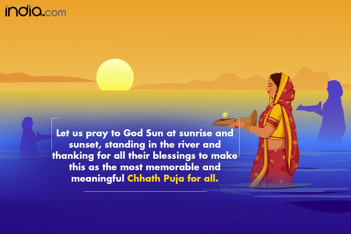 Happy Chhath Puja 2022 Wishes, Messages, Quotes, Whatsapp Status To ...