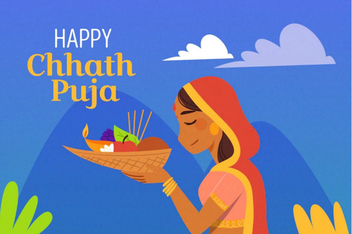 2019 Chhat Puja Animated Hindi Wallpaper Download, 2019 Chhath Puja  Animated Gif WhatsApp Hindi Status Download - Festivals Date Time
