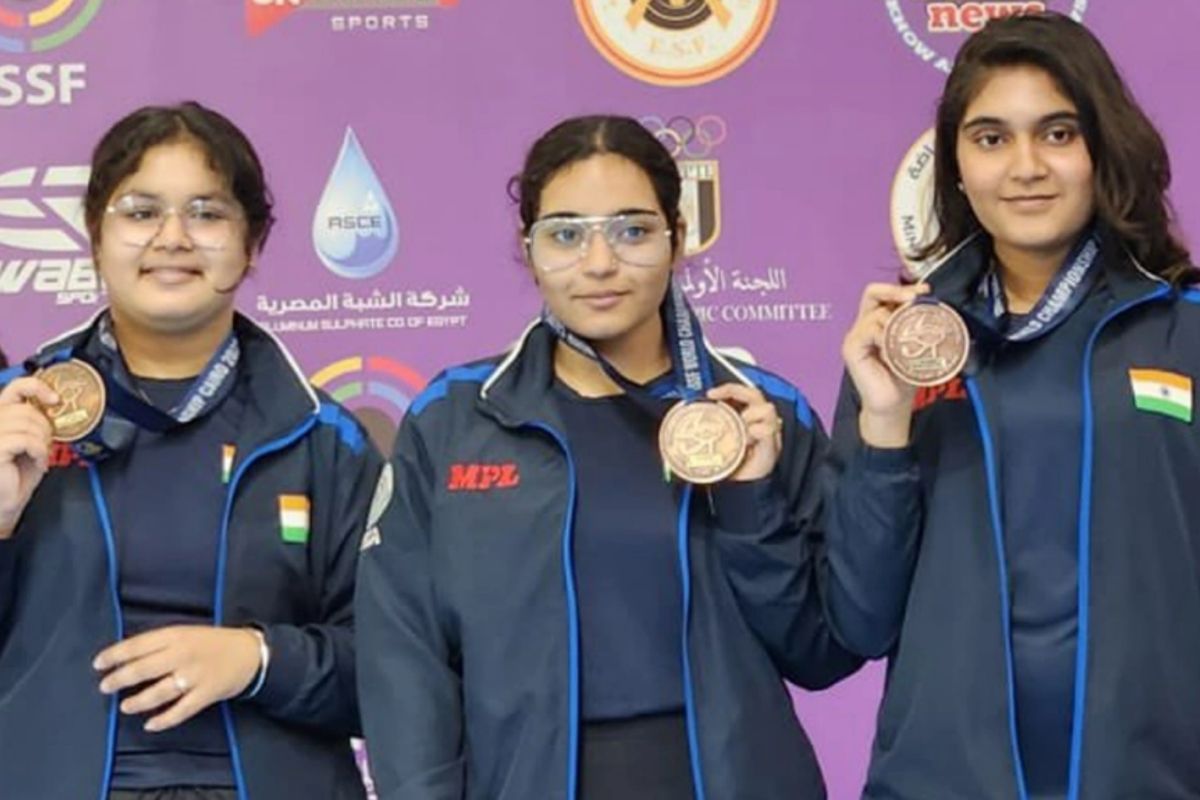 India Win Bronze In ISSF World Championship