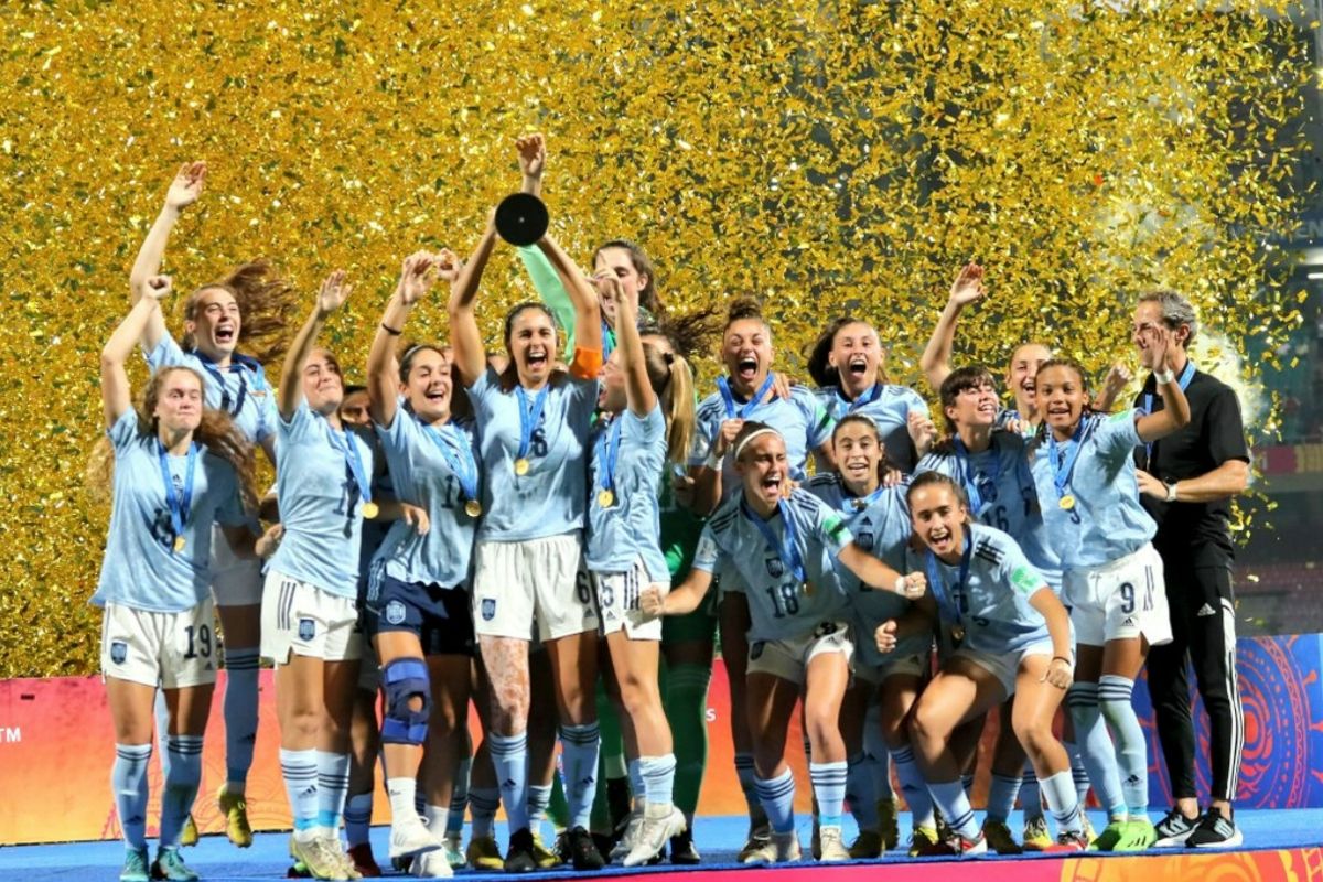 Spain Beat Colombia 1 0 To Win FIFA U 17 Women World Cup