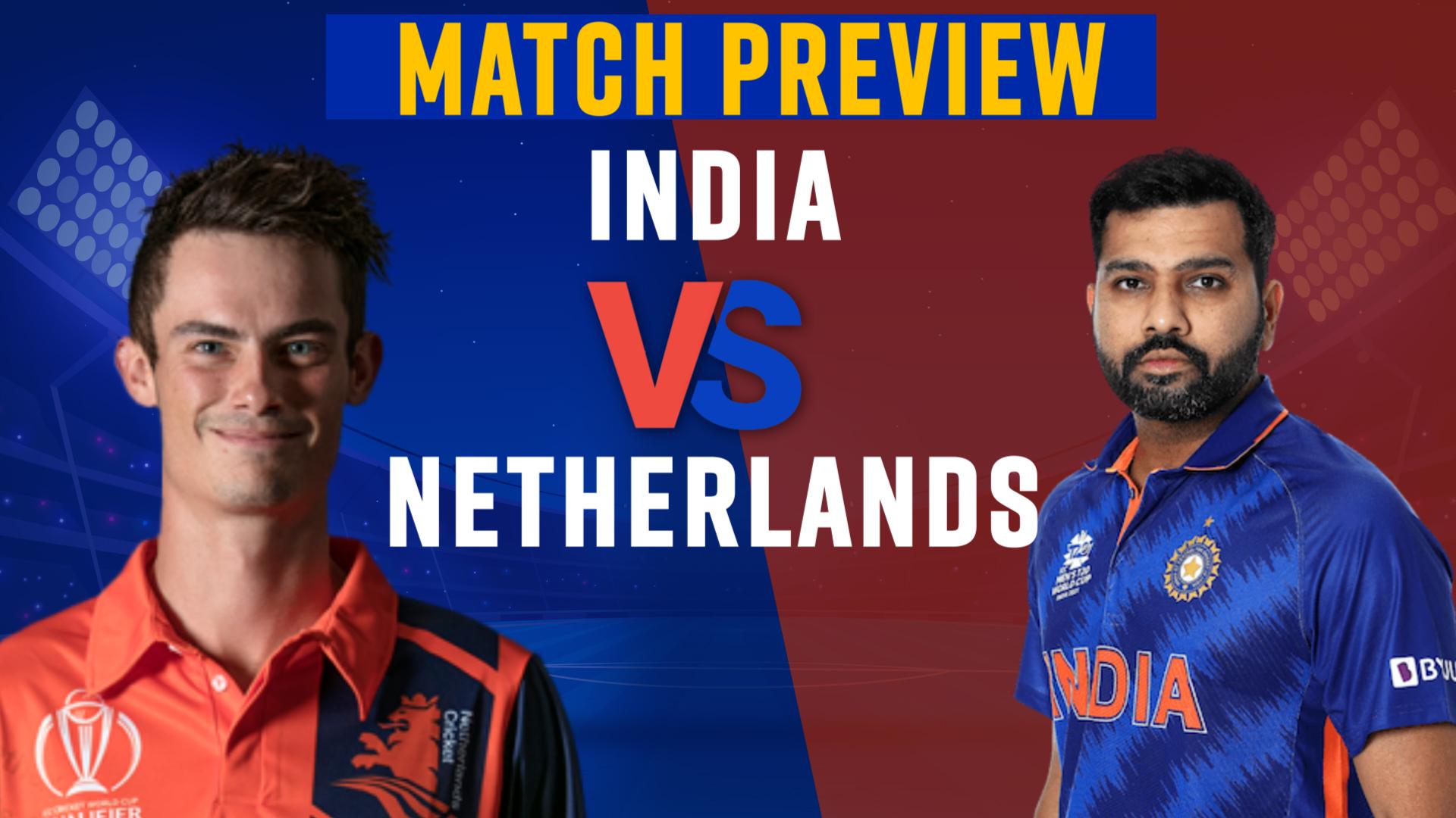 India Vs Netherlands ICC T20 World Cup 2022 Playing 11, Pitch Report