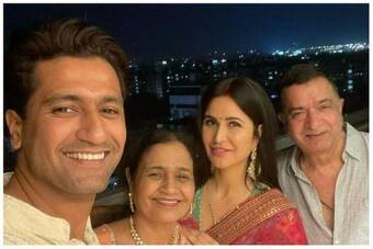 340px x 227px - Katrina Kaif Shares First Karwa Chauth Picture With Vicky Kaushals Family  Fans Praise Their Awwdorable Chemistry