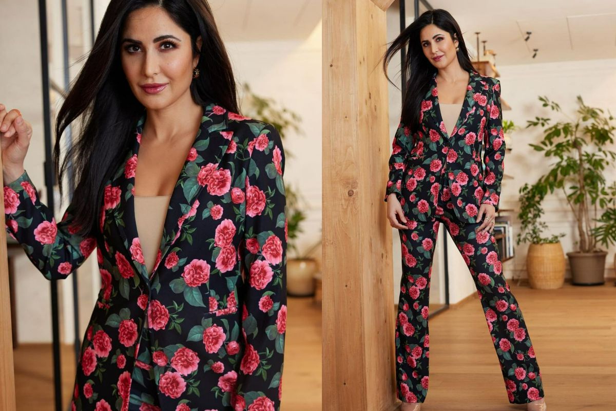 Katrina Kaif Looks Gorgeous in Floral Pantsuit Worth Rs 72K – Yay or Nay?