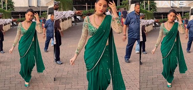 Nora Fatehi Marathi Style