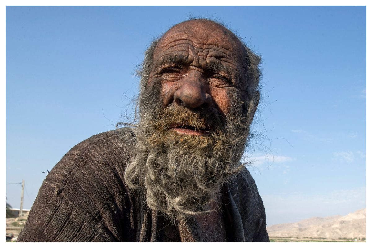 Worlds Dirtiest Man Amou Haji From Iran Dies At 94 Few Months After