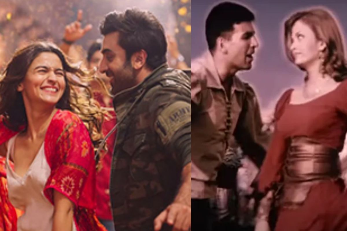 Ranbir Kapoor Alia Bhatts Kesariya Dance Mixs Crossover With Dil Dhooba 