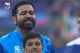 Rohit Sharma : राष्‍ट्रगान के दौरान भावुक हुए हिटमैन, वायरल हुआ वीडियो