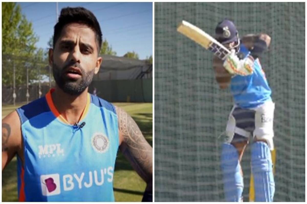 Suryakumar Yadav on His 1st Net Session in Australia Ahead of Ind-Pak T20 World Cup 2022 Game | WATCH VIDEO Suryakumar Yadav on His 1st Net Session in Australia Ahead of Ind-Pak T20 World Cup 2022 Game | WATCH VIDEO