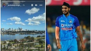 Arshdeep Singh Shares First Visuals After Rohit Sharma-Led Team India Reach Australia For T20 WC; IG Story Goes VIRAL