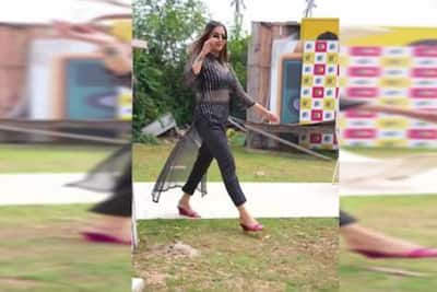 Sapna Chaudhary Ki Bf Sex - Sapna Choudhary Walks With Swag in Black Suit And Sunglasses To Her New  Haryanvi Song Aankh Marey. Watch Viral Video