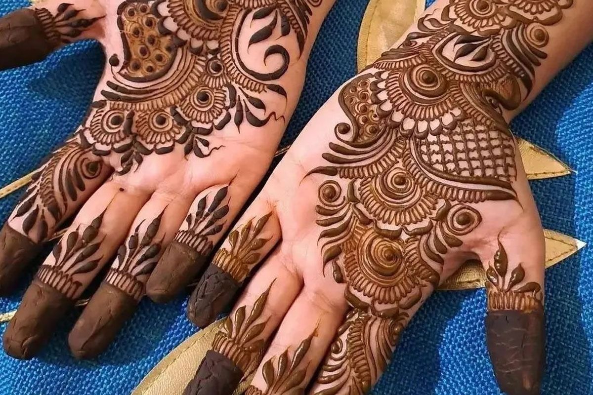 2023 Latest Easy And Simple Modern Mehndi Design Henna Tattoo with Moon,  Butterfly, Starts for Festival, Daily Wear - AliExpress
