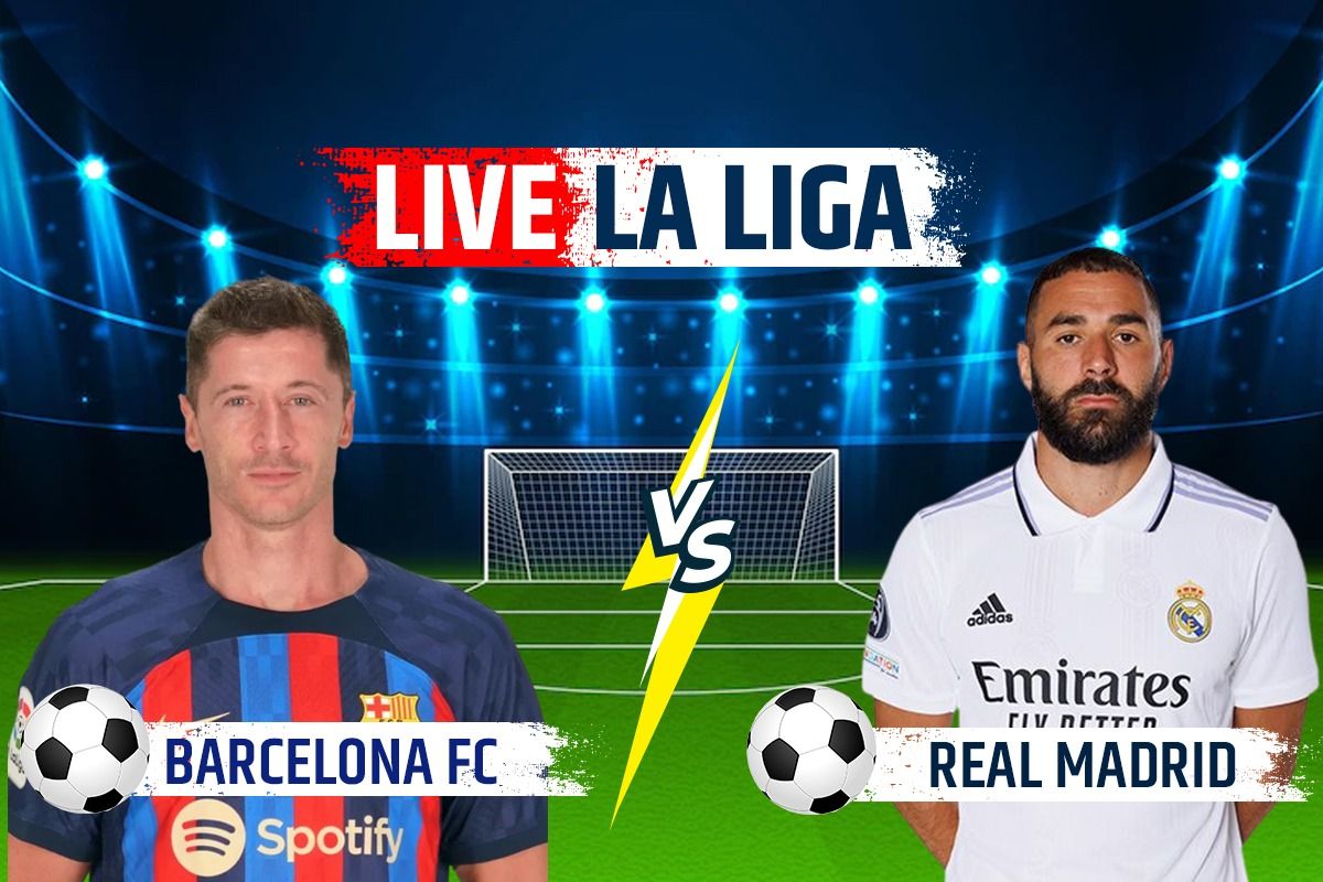 Real Madrid vs FC Barcelona, El Clasico, LaLiga 2022 Real Madrid Win