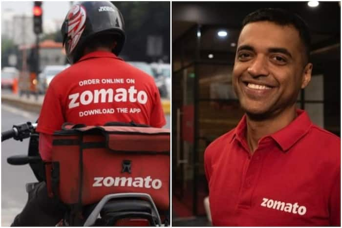 Zomato CEO Deepinder Goyal Delivers Orders In Company T-Shirt