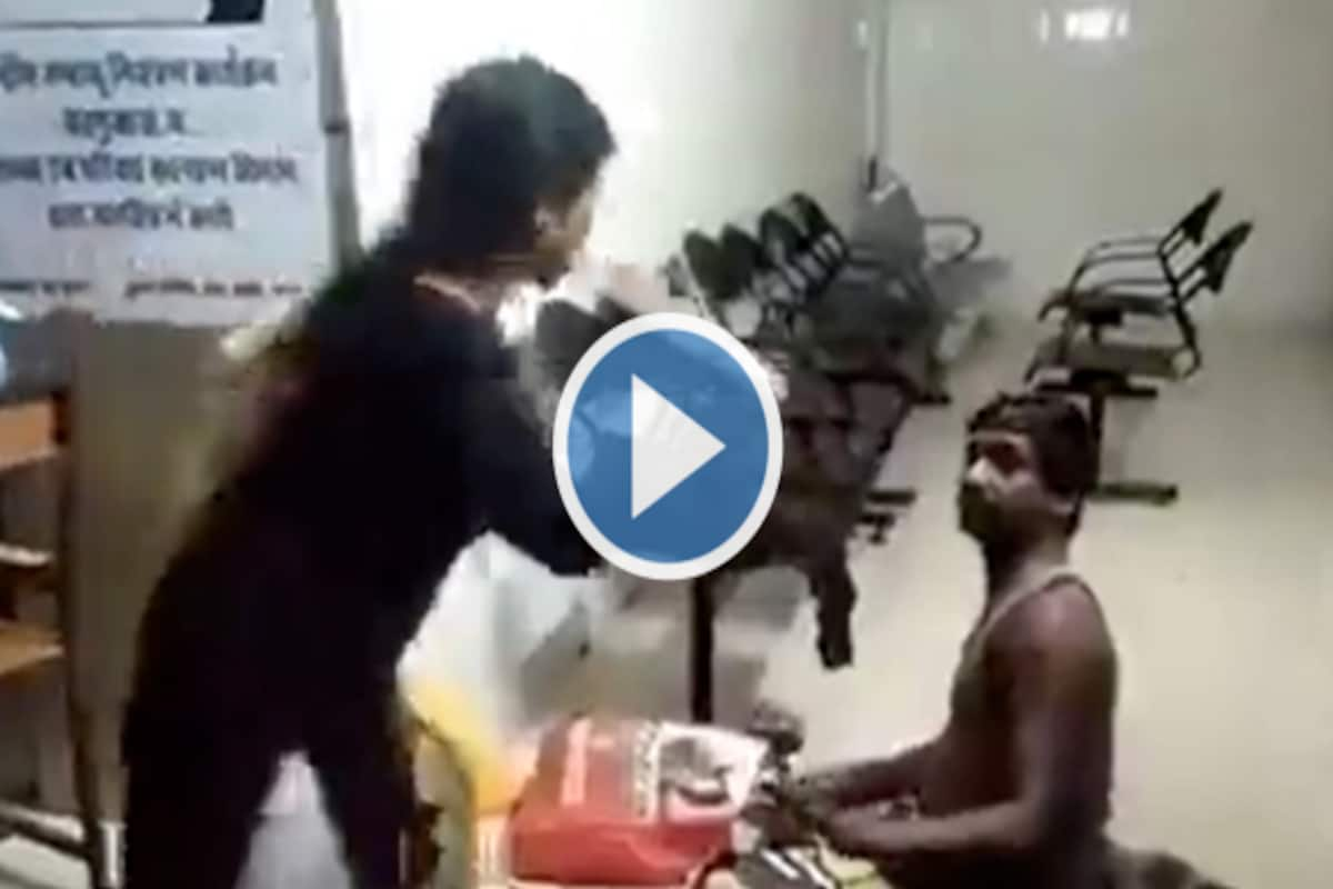 Viral Video: Woman Kicks Man, Thrashes Him With Slippers After He  Questioned Why She Turned Off Cooler | Watch