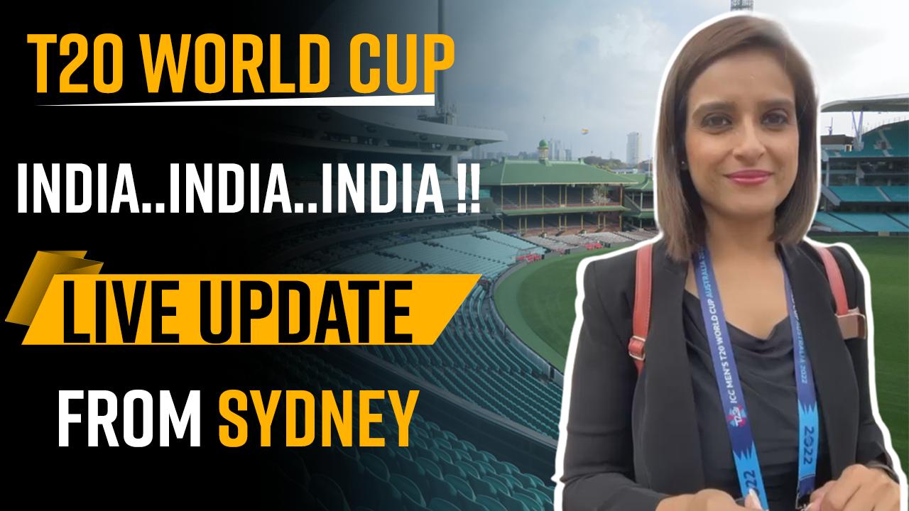 IND vs NED T20 World Cup 2022 Fans Reach Stadium With Full Excitement, Watch LIVE Video From Sydney