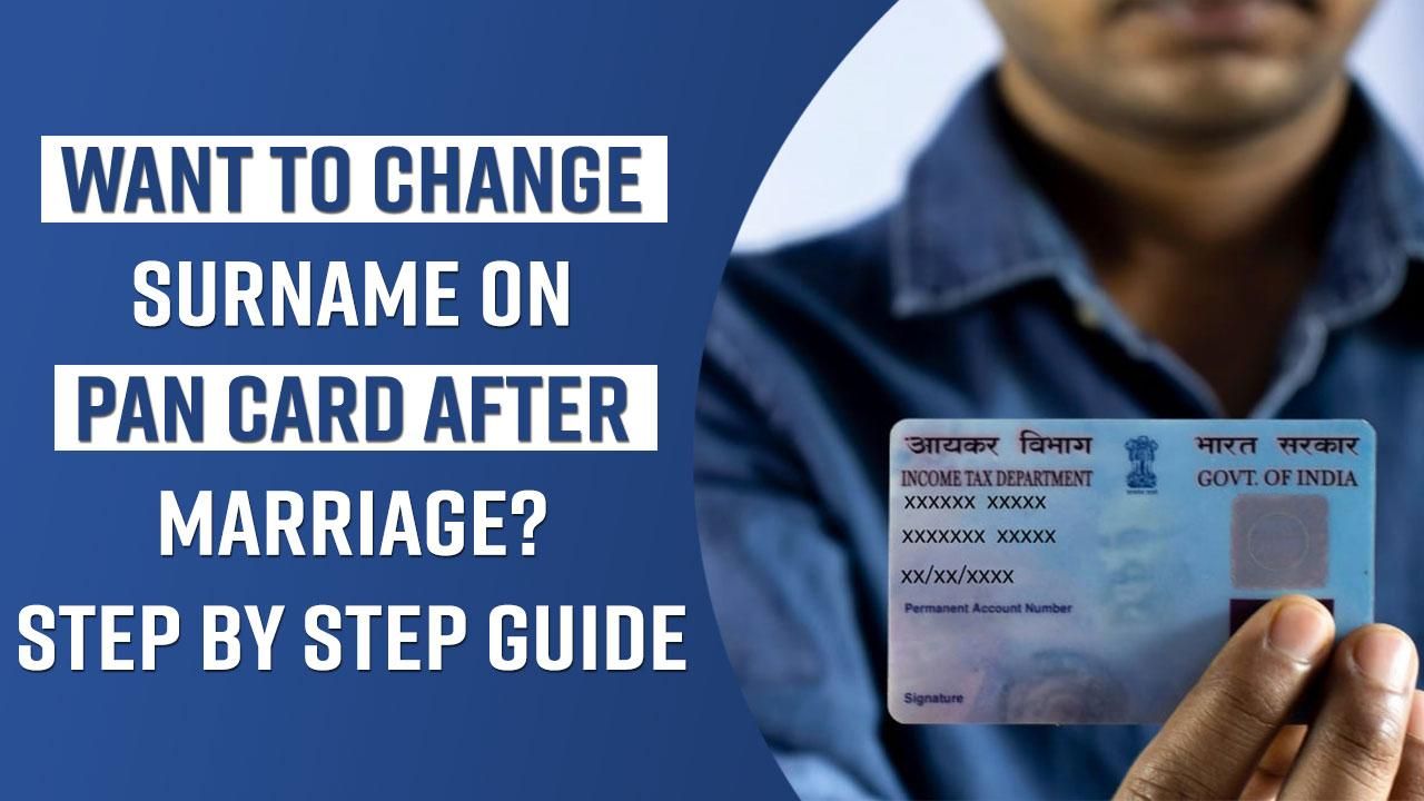 How Can I Change My Name In Pan Card After Marriage