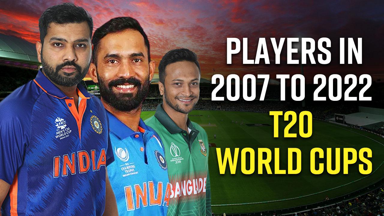 T20 World Cup From 2007, 2009, 2010, 2012, 2014, 2016, 2021 to 2022, These Players Have Played in All World Cups