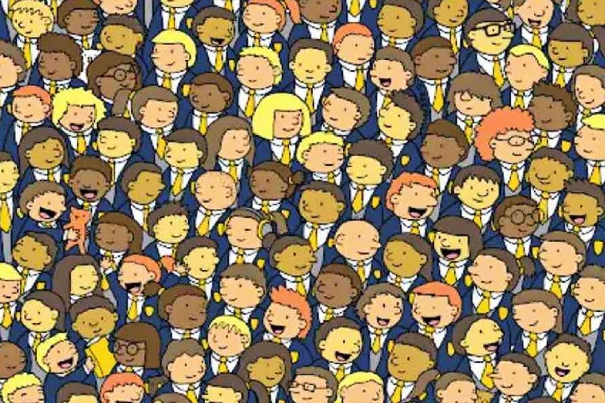 Optical Illusion: Can You Find 3 Owls Hiding In This Crowd Of School Kids Within 30 Seconds?