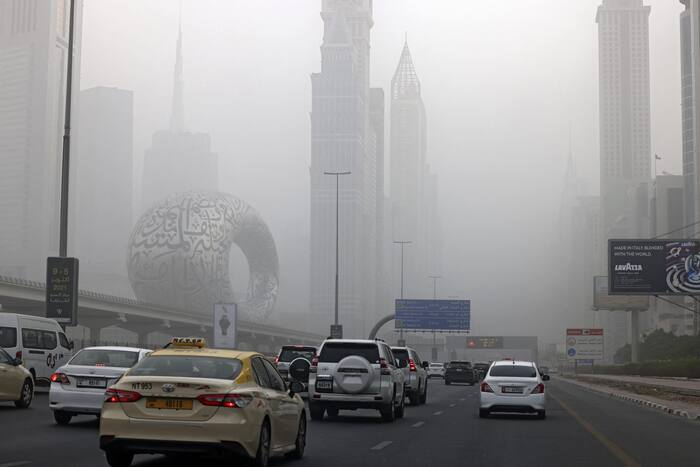 Cars driving on a highway in Dubai. (AFP File Photo)