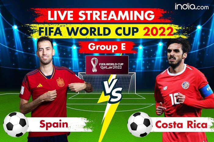 Spain vs Costa Rica FIFA World Cup 2022 Live Streaming: When And Where To Watch Online And On TV in India