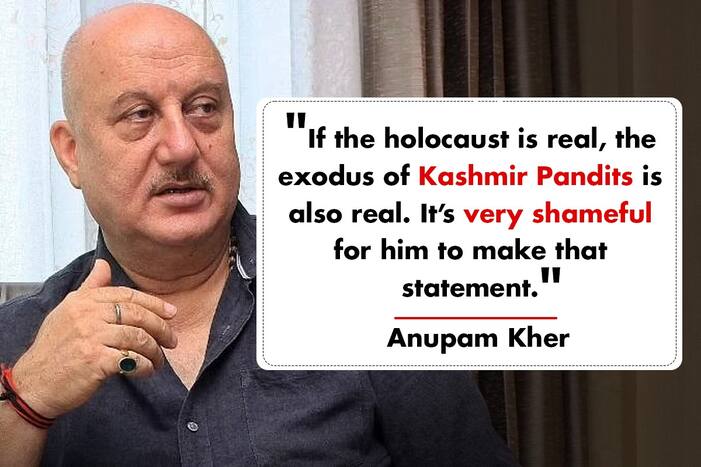 Anupam Kher Breaks Silence on IFFI Jury Head Nadav Lapid Calling 'The Kashmir Files' Propaganda And Vulgar Film