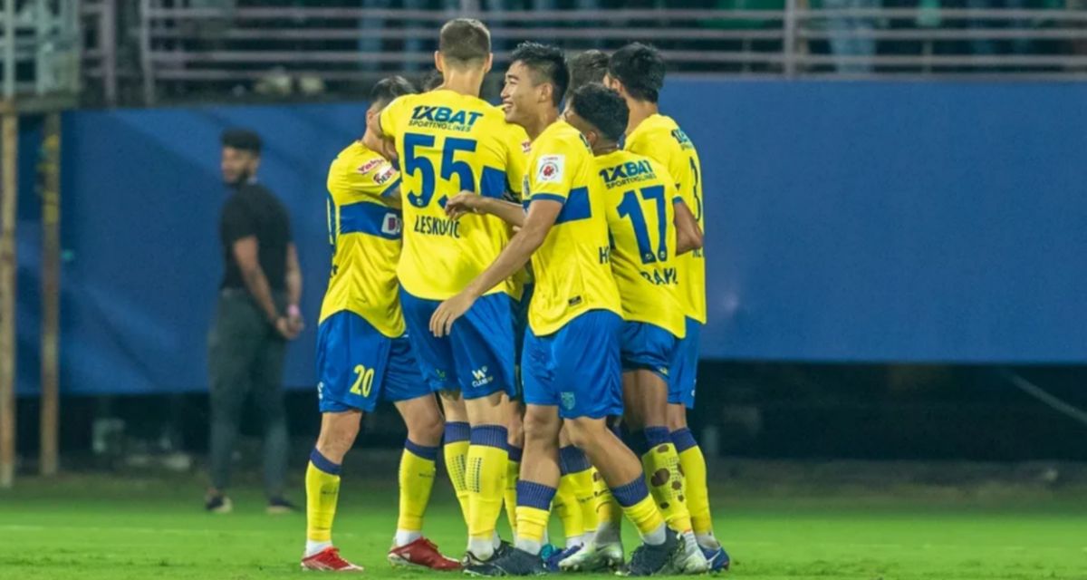 ISL 202223 Kerala Blasters End 10Game Winless Streak With Resounding