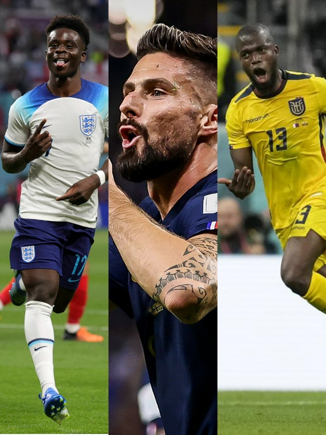 Saka To Valencia Top Scorers Of FIFA World Cup 2022